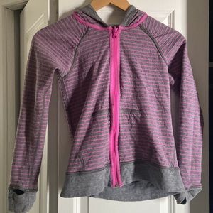 Ivivva by Lululemon Reversible Zip Up Hoodie